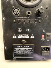 M-Audio Studiophile BX8 Monitor amp amplifier only needs repair or for parts