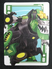 Transformers Robots In Disguise playing card 8 Spades