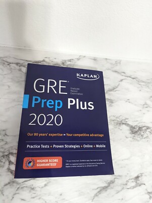 Kaplan GRE Prep Plus 2020