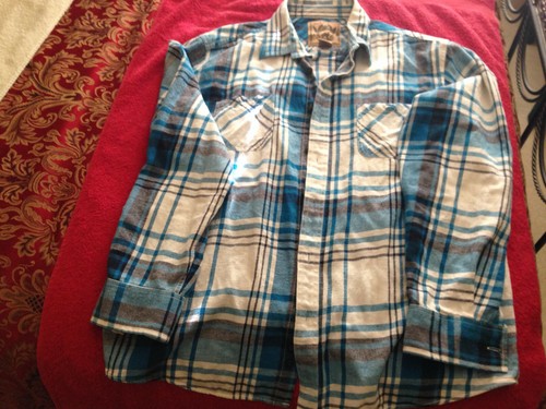 MENS RED CAMEL FLANNEL L/S SHIRT | eBay