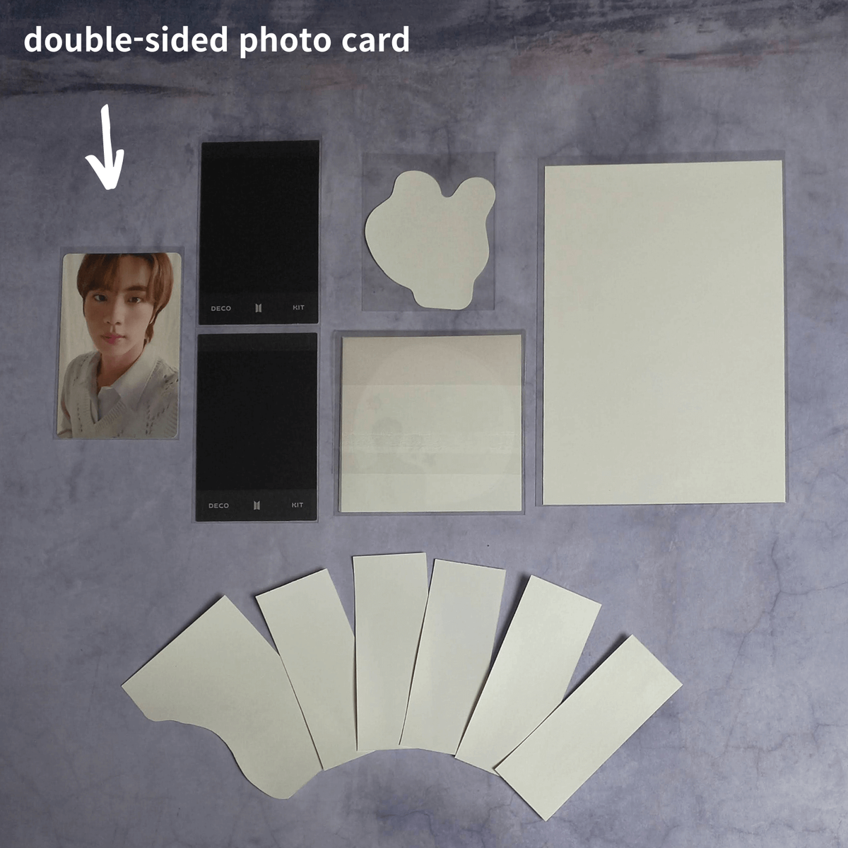 BTS 2022 Deco Kit Photo Card Polaroid Photo Stickers Memo Pad