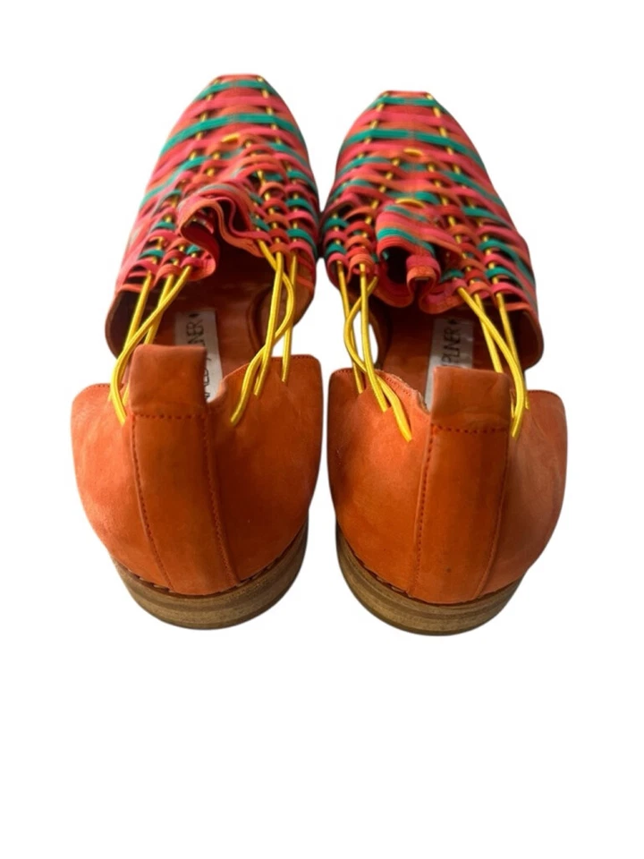 Zapatos sin cordones coloridos Donald Pliner talla 8 informales para mujer planos de verano Foto 3 de 4