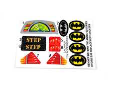 CUSTOM STICKERS for Batman The Animated Series Hydro Bat Kenner 1993