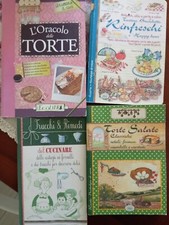 Lotto Libri 4 Pz. Ricette Torte Antipasti Rinfreschi Trucchi Edizioni Del Baldo