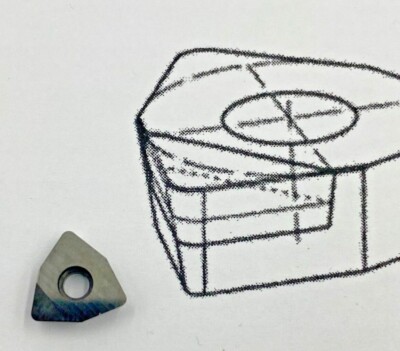 WCMT2.52 CBN Diamond GE 6000 BZN Carbide Lathe Insert PCD KOMET Fits Accusize