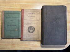 3 antique Christian Books. 1843 1851 1869 Barnes, Rev Thomas Jackson, Hutchinson