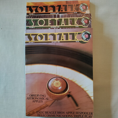 Softalk Vintage Apple Magazines Bundle -  1983