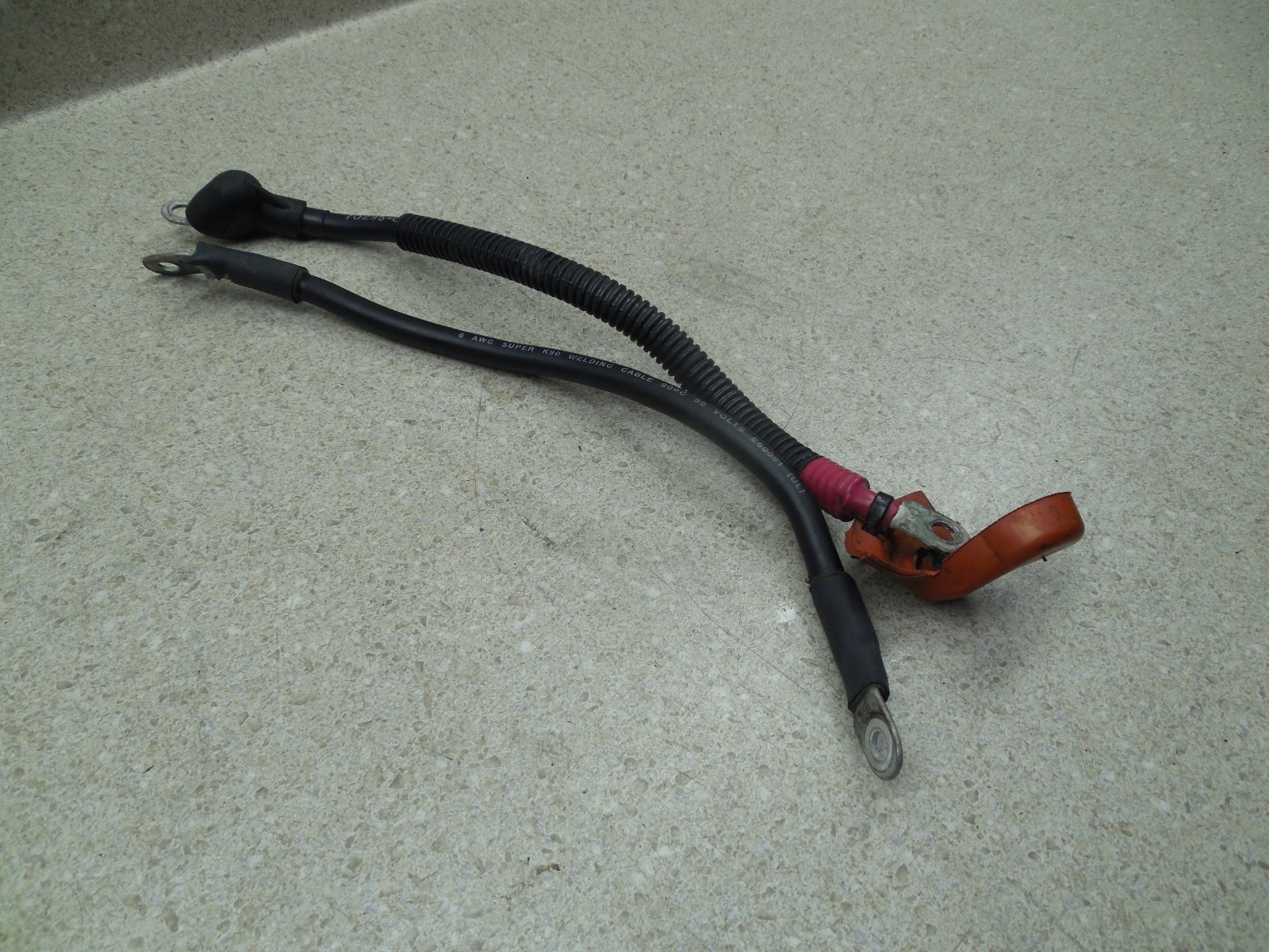 04 05 06 Harley Sportster XL 883 1200 POSITIVE STARTER BATTERY GROUND