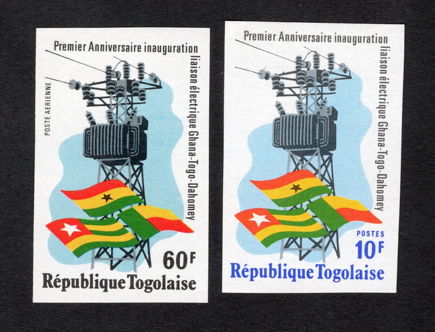 Togo 1976 stamps Mi#1162B-1163B START8%ONLY MNH CV=54$