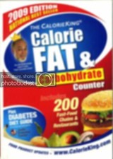 The CalorieKing Calorie, Fat  Carbohydrate Counter 2009