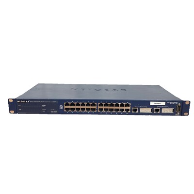Netgear FSM726 ProSafe 24-Port 24 x 10100 + 2 x GBIC + 2 x 101001000 Fast