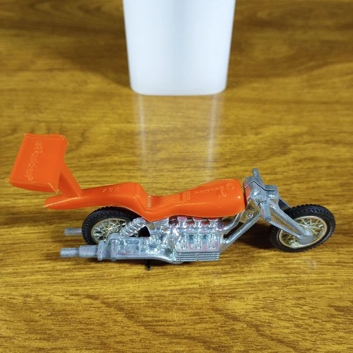 Hot Wheels Vintage RRRumblers High Tailer Red USA 1971 Redline Era Motorcycle