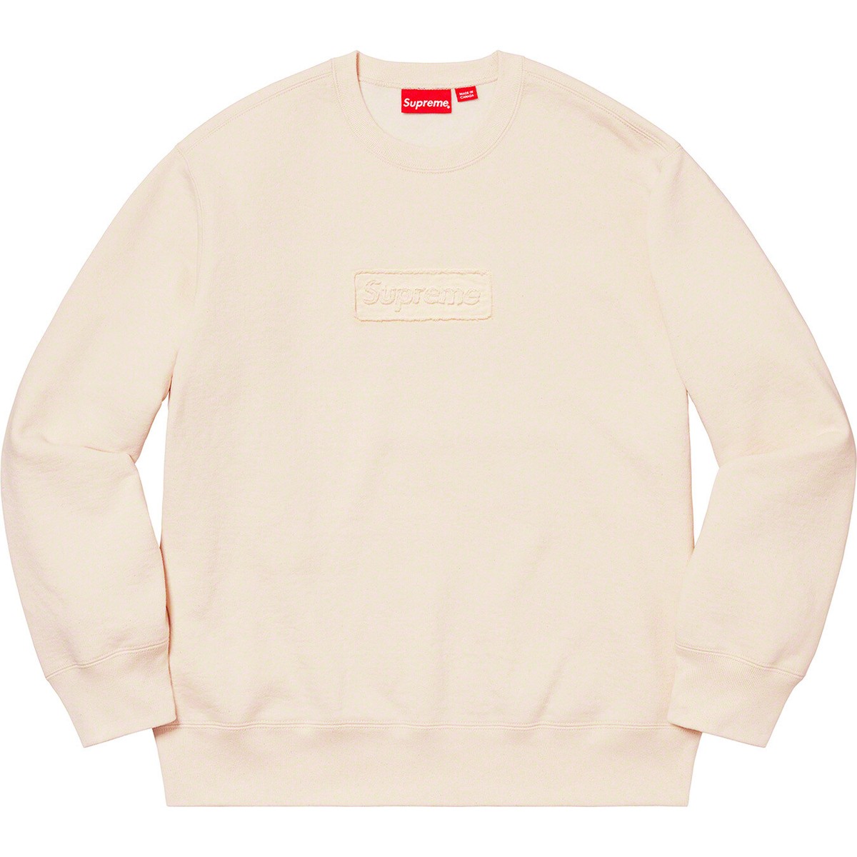 トップス Supreme 20SS Cutout Logo Crewneck Supreme Cutout Logo Crewneck SS20 (SS20SW70) Men Sizes S-XL | eBay