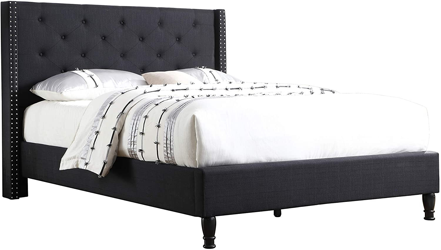 Home Life Queen Platform Bed 0007 - Modern Style & Comfort for Your Bedroom