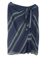 Lauren Ralph Lauren Women Crinkled Georgette Cascading Ruffle Front Aline Skirts