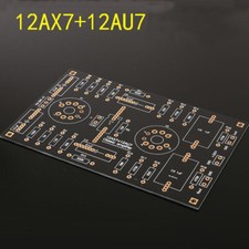 Hifi 12AX7 12AU7 Dual Channel Tube Preamp Board PCB Base On Marantz 7 Circuit