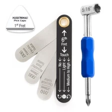 Music Nomad MN611 Truss Rod Neck Relief Measure & Adjust Kit for Gibson and PRS