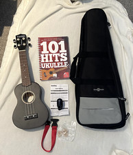 TANGLEWOOD TWTSP TIARE SOPRANO UKUELE - BLACK - USED ONCE EXCELLENT CONDITION