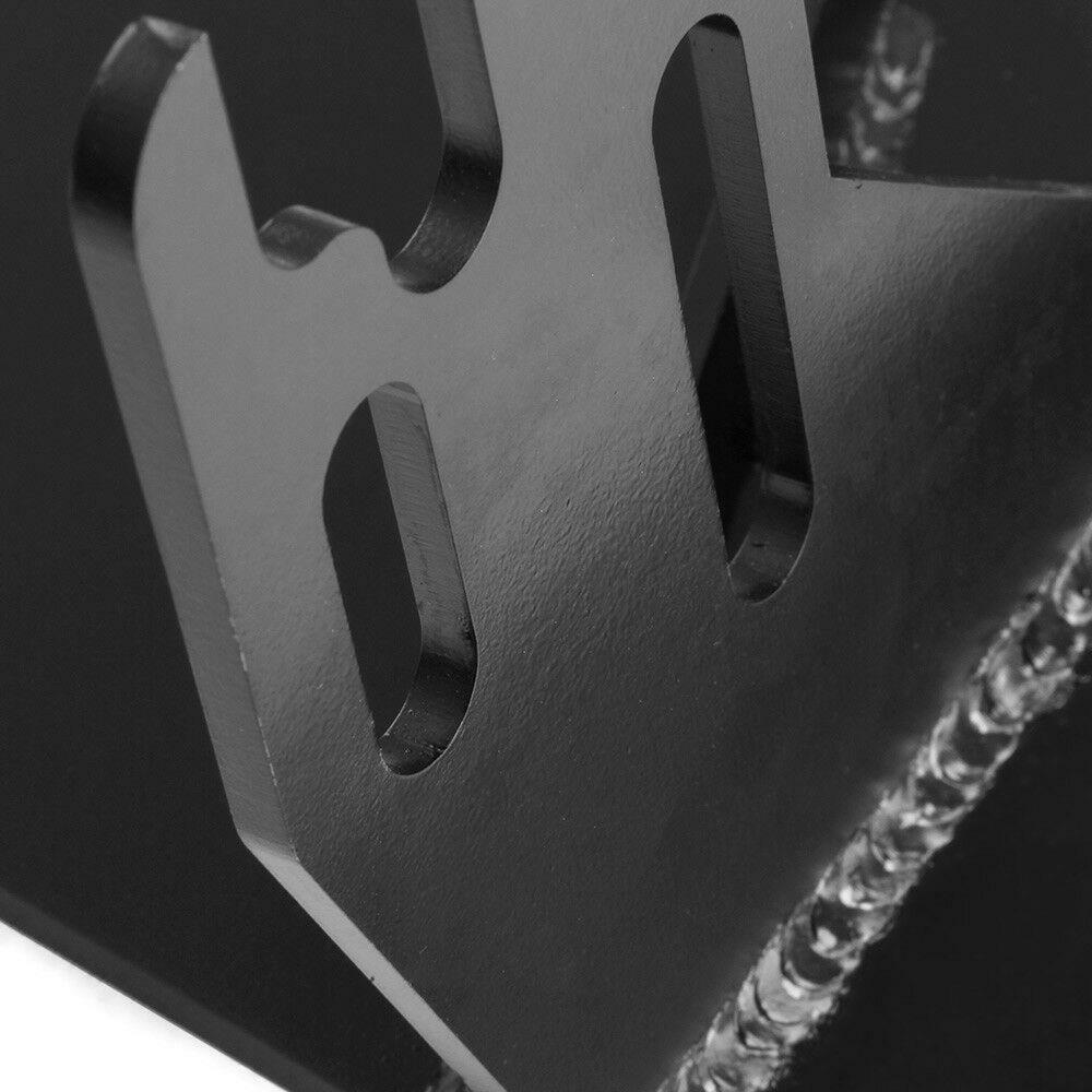 HECASA Bumper Conversion Brackets - Bolt A 2010-2017 Dodge Ram Bumper Onto Your 1994-2002 2nd Gen Ram 1500/2500/3500 (Electrophoresis Black, No Drilling Needed)