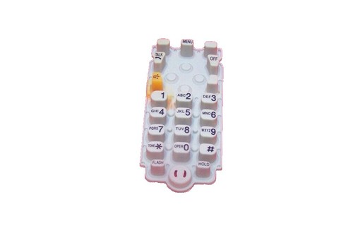 Clavier en silicone à 3 boutons