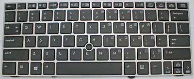 HP Elitebook 2170p Backlit Laptop Keyboard 700680-001 W/Pointer