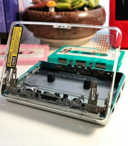 DIY tape Transparent door Transparent cover For Sony WM-EX FX GX Walkman - Photo 1 sur 8