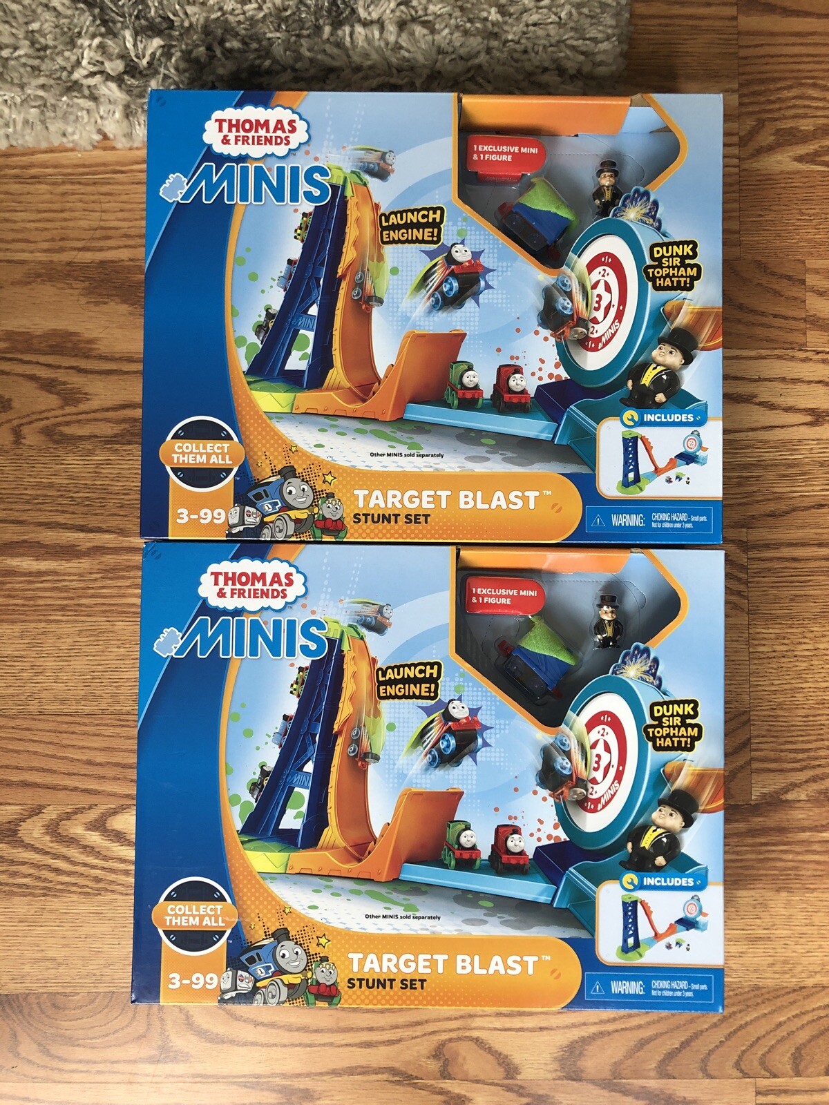 thomas minis target blast stunt set