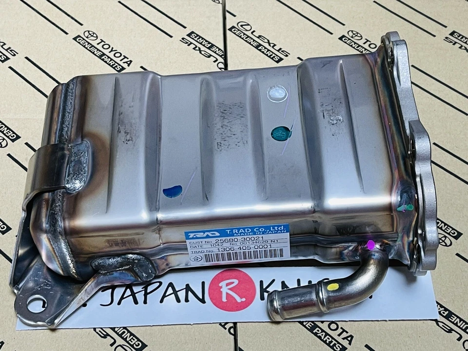 Toyota Original OEM Cooler Assy, EGR Para 2015-2019 Hiace 1KD-FTV ☆ 25680-30021 ☆ - Imagem 2 de 4