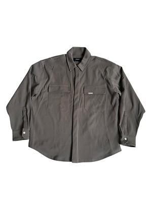 Represent Clothing Nivea Gray Overshirt Mens Size L