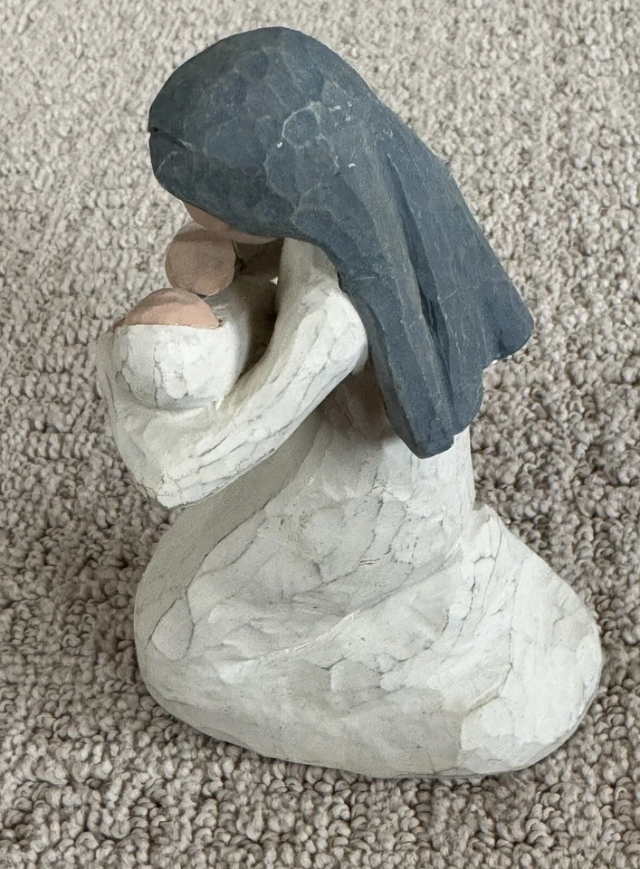 Vintage Willow Tree Demdaco Sue Lordi Nativity Mary With Baby Jesus 2000 No Box - Image 3 of 4