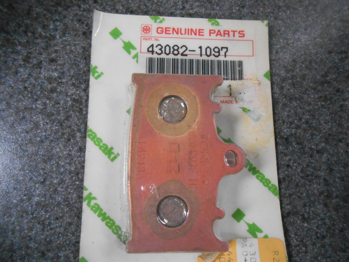 NOS Kawasaki Brake PAd 1989 ZX750 Ninja 750 ZX 43082-1097 | eBay