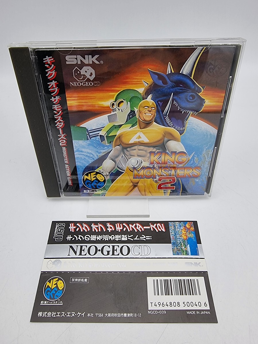 Neo Geo Cd King Of The Monsters 2 Spine Card Japan Used | eBay