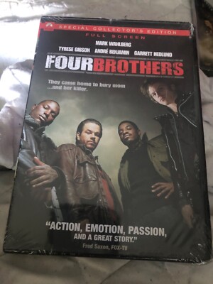 Four Brothers (DVD Special Collector's Edition 2005) FULLSCREEN BRAND NEW SEALED