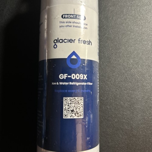 Glacier Fresh Ice & Water Refrigerator Filter GF-009x New Sealed Free Shipping - Picture 2 of 3