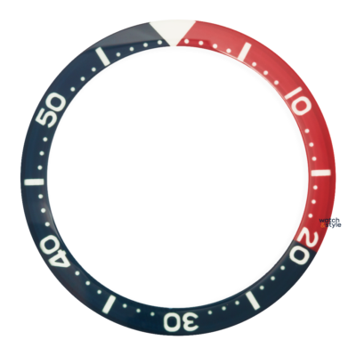 GI1629 SKX013 Flat Glass Bezel Insert Lumed Pepsi SKX Style