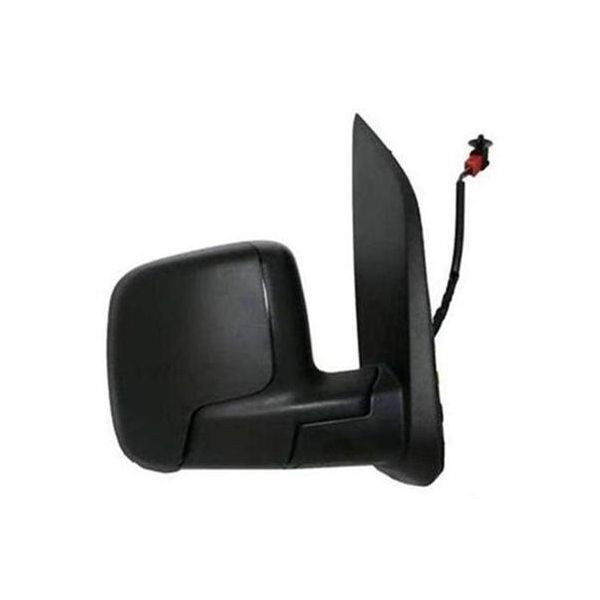 Retrovisor exterior derecho negro para Fiat Fiorino a partir del 02/2008 cale...