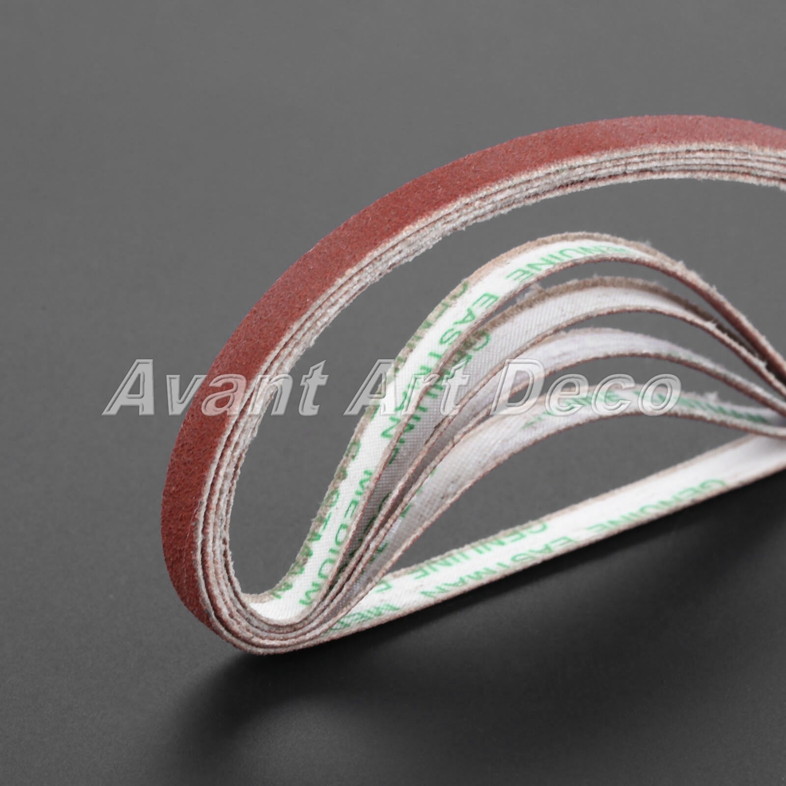 20Pcs Abrasive Sharpening Belts For Eastman Cutting Machine Medium Sand