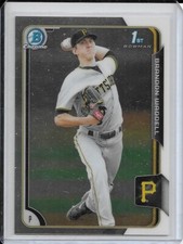 2015 1st Bowman Chrome #77 Brandon Waddell Pitcher Pittsburgh Pirates MLB