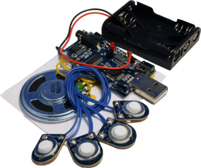 USB5M  5 minute USB sound / voice / music  recording module with 4 buttons