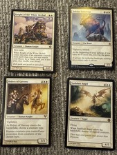 Magic The Gathering MTG White Rare Lot 4 Cards Felidar Sovereign Sunblast Angel