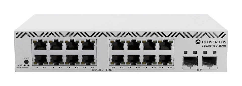 Interruptor inteligente en la nube MikroTik CSS318-16G-2S+IN - Imagen 1 de 1