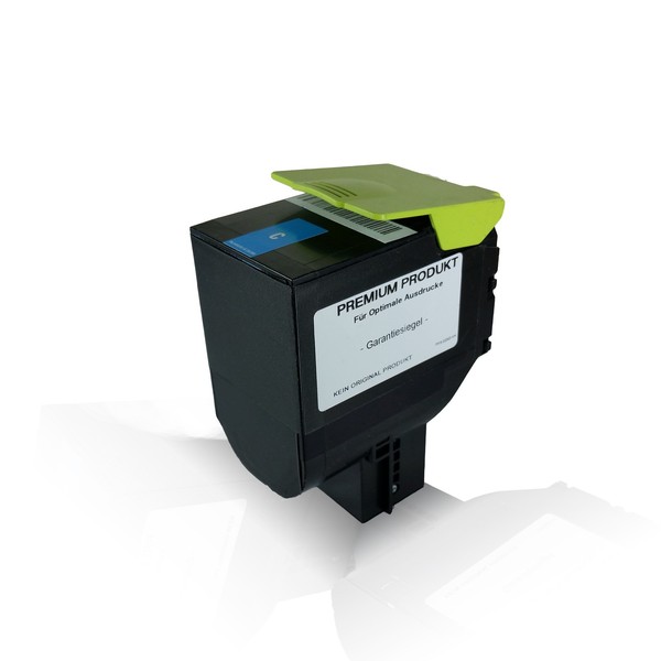 Toner F. Lexmark CX410 Cx410De Cx410Dte Cx410E Cx510De Cx510Dhe Cx510Dthe Cyan-image
