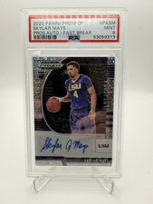 2020 Panini Prizm Draft Picks Skylar Mays Prospect Auto Fast Break PSA 9 LSU!