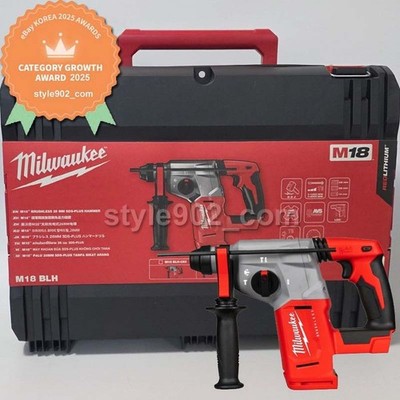 Original Milwaukee M18 BLH-0X0 BRUSHLESS 26mm SDS-PLUS HAMMER + Hard Box - FedEX