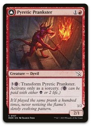 Pyretic Prankster 157 March of the Machine Common MTG