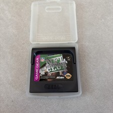 NFL Quarterback Club (Sega Game Gear, 1994) Cartridge & Plastic Case