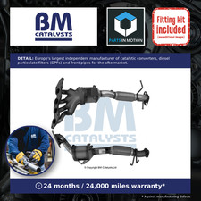 Catalytic Converter Type Approved + Fitting Kit fits FORD S-MAX 2.0 Front BM New