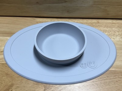 EZPZ The Tiny Bowl Infant Placemat Bowl Toddler Self Feed Suctions to the Table