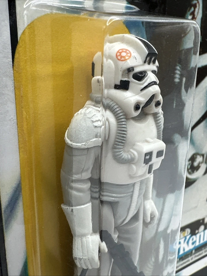 Figura de acción original de Star Wars AT-AT Driver de colección en tarjeta personalizada ESB 41 BK Foto 3 de 4