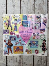 Catálogo de póster de Barbie para niñas de colección mira todas las cosas divertidas que podemos hacer 1995